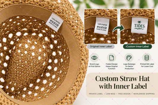 Custom Straw Hat with Inner Label Customer Story