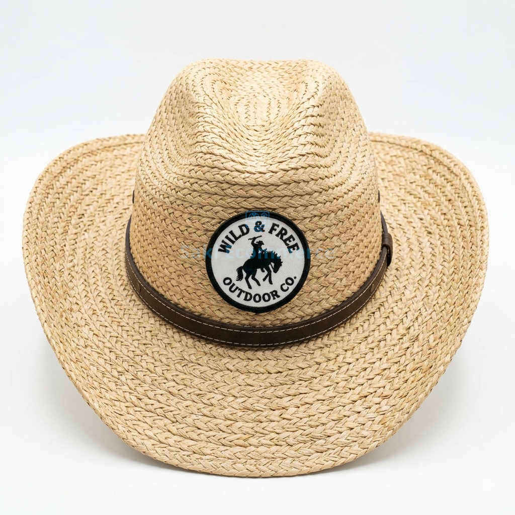 Custom straw hat
