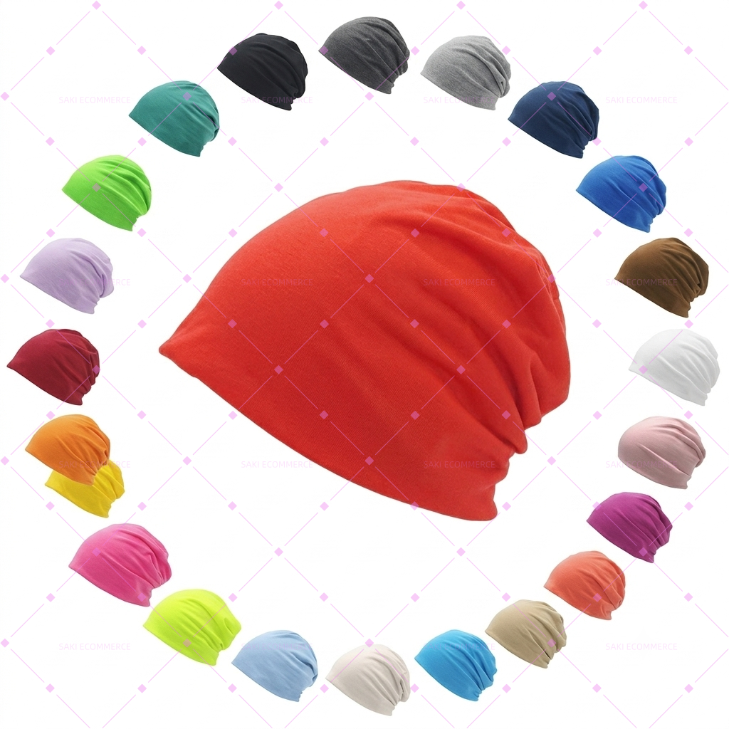 Lightweight Slouchy Beanie – Thin Breathable Every-Day Skull Cap